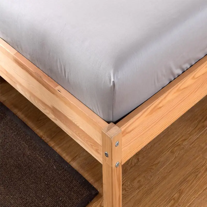 49 серое постельное белье простыня с круглым эластичным простым постельным