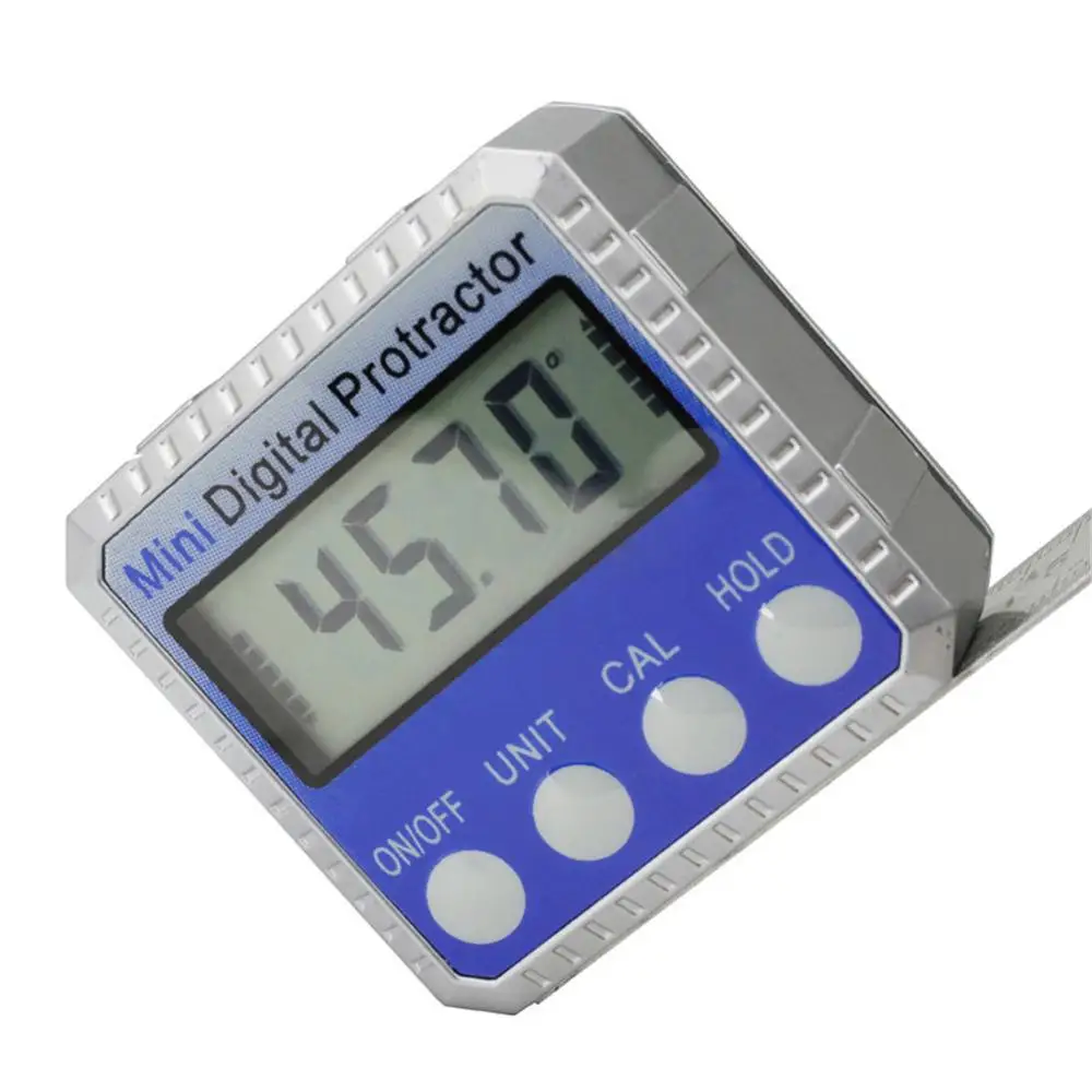 

360 Digital Protractor Inclinometer Electronic Level Box Magnetic Angle Gauges 30JP17
