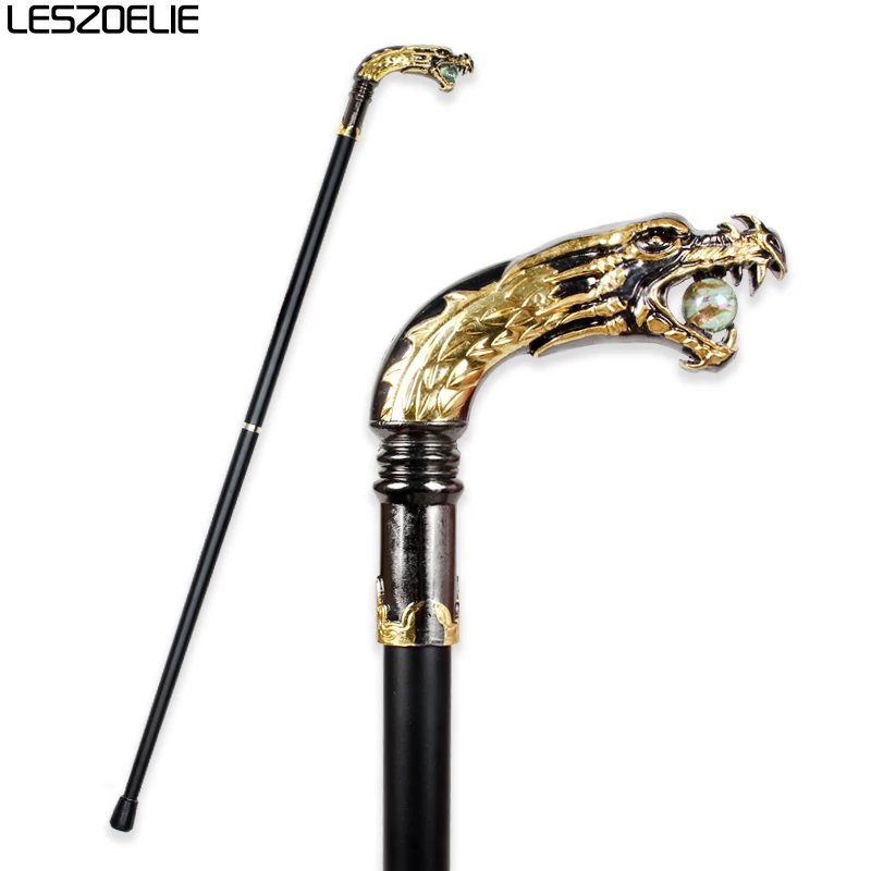 Роскошные декоративные трости с Головой Дракона для мужчин вечерние модные