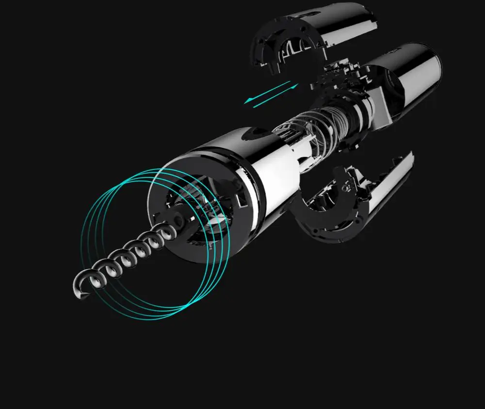 

Original Xiaomi Mijia Huohou Automatic Wine Bottle Opener Kit Electric Corkscrew With Foil Cutter For xiaomi smart home kits