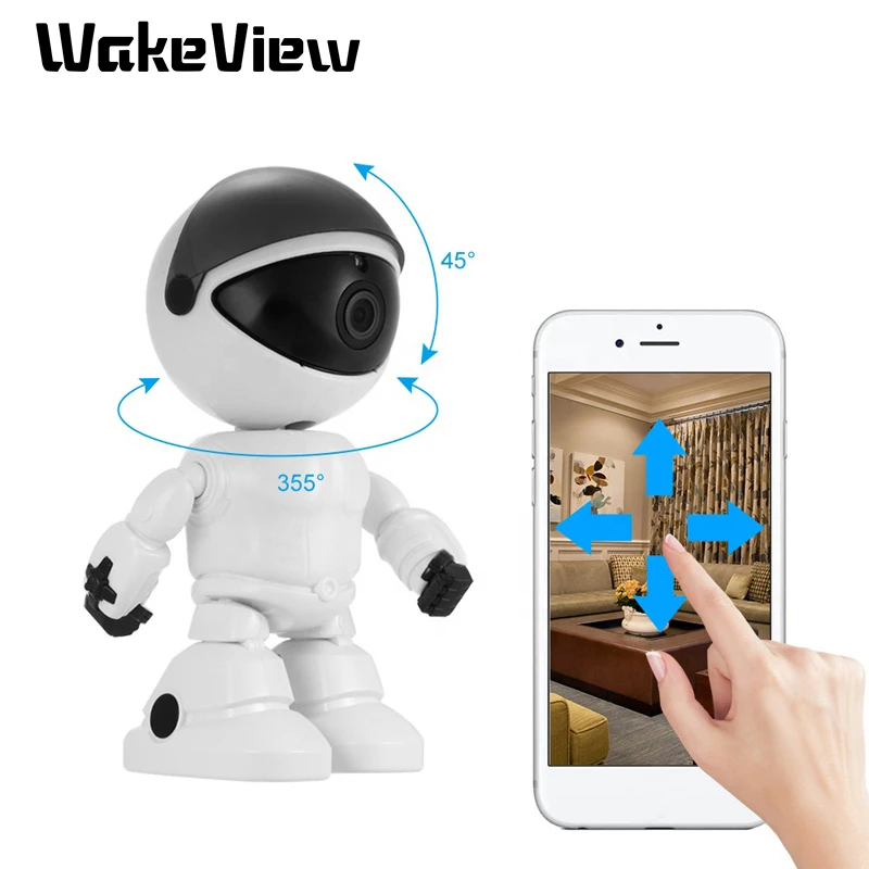 

Смарт-камера видеонаблюдения WakeView, 1080P, Wi-Fi, ИК, ночное видение