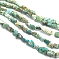 natural stone large gravel loose beads irregular shape string bead for jewelry making diy bracelet necklace accessories