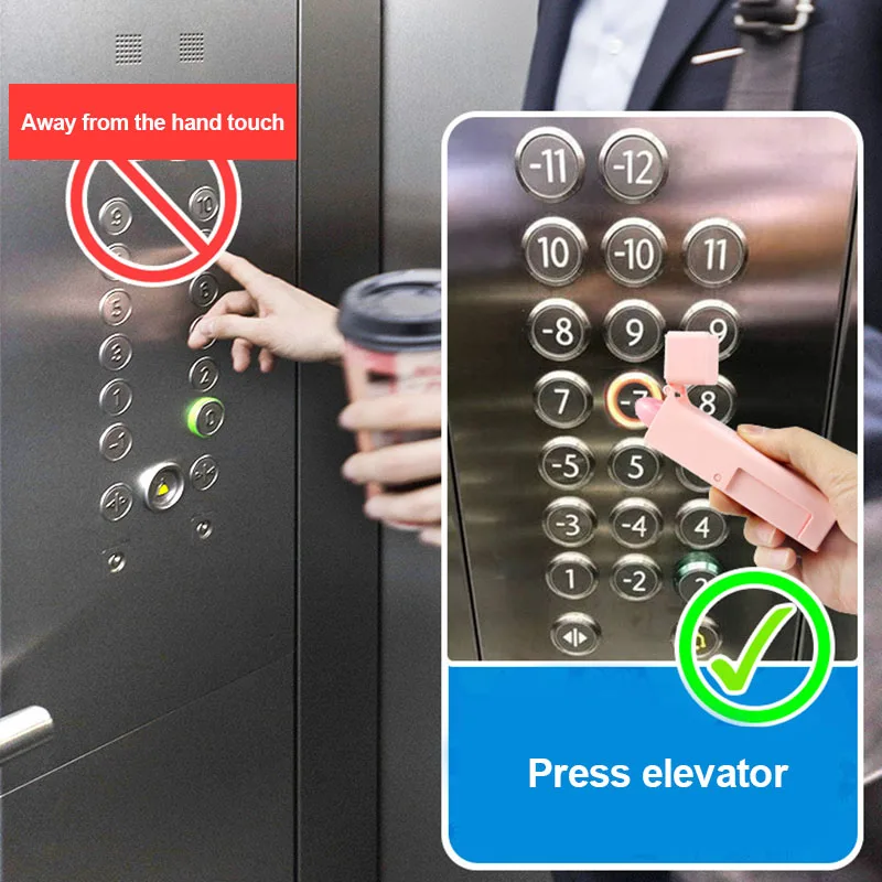 Портативная ручная гигиеническая ручка для предотвращения бактерий чистки