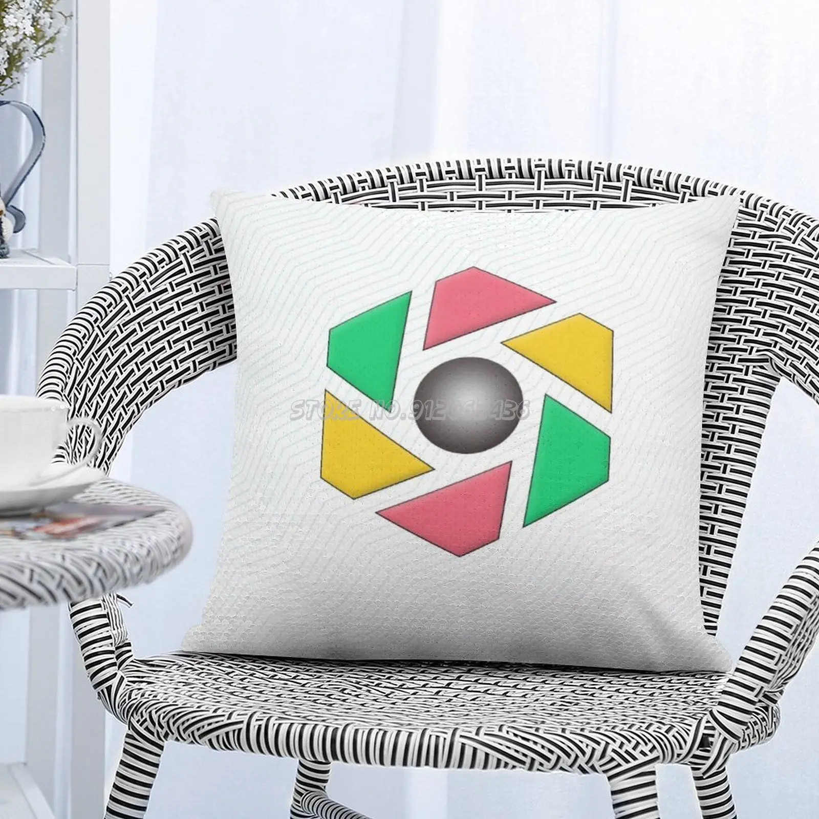 Наволочка с блестками для дивана 40 х40 см | Дом и сад