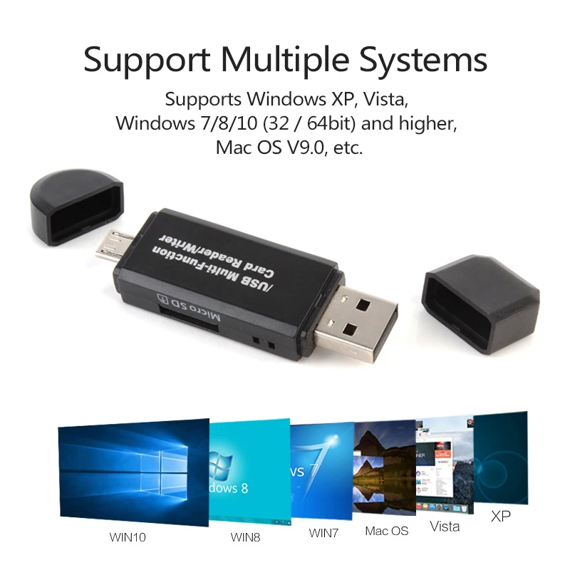 OTG Устройство чтения карт Micro SD USB 3 0 устройство 2 для адаптер флэш накопитель смарт