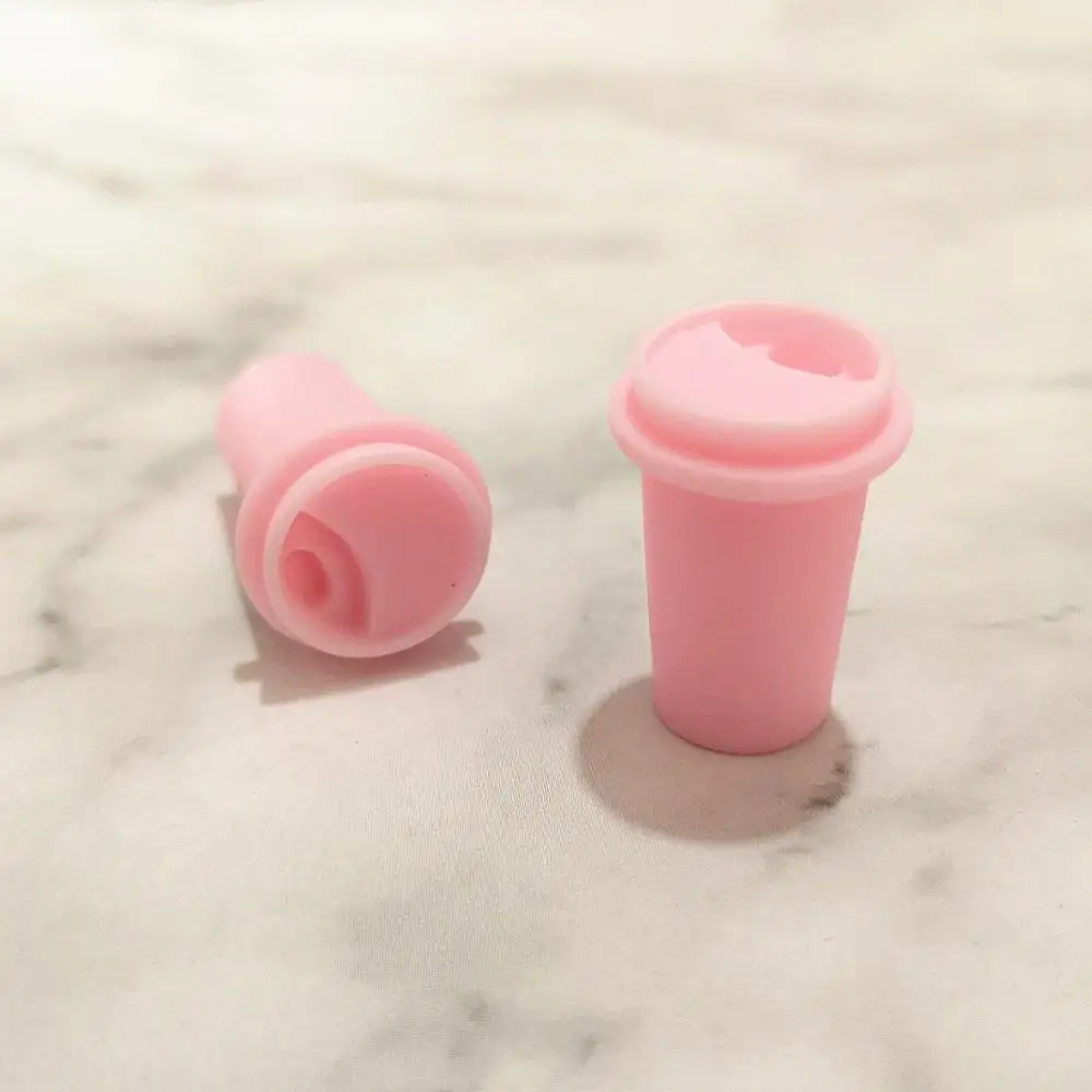 Pink 7 Pieces 7 шт Slime амулеты маленькая кофейная чашка Смола Пластилин клейкие аксессуары бусины делая поставки для поделок, скрапбукинга - Цвет: Pink 7 Pieces