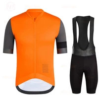 new mens short sleeve jersey pure color stylish road bike colthing mtb maillot ciclismo triathlon breathable sportswear set