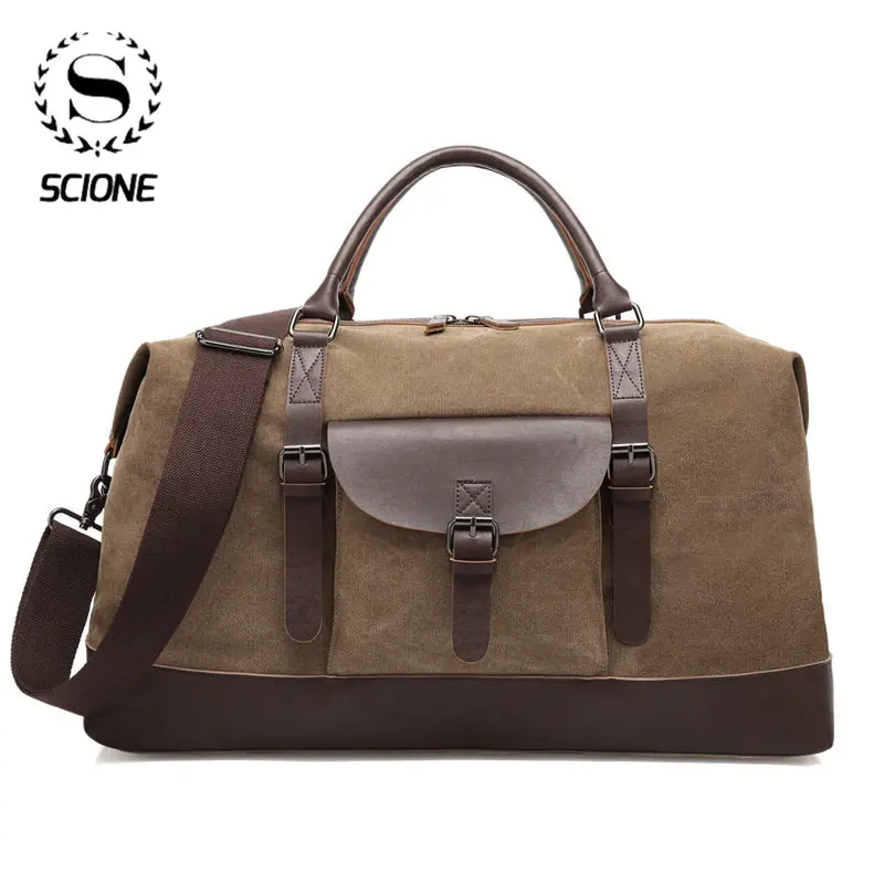 Сумка-мессенджер Scione тканевая большая для путешествий |