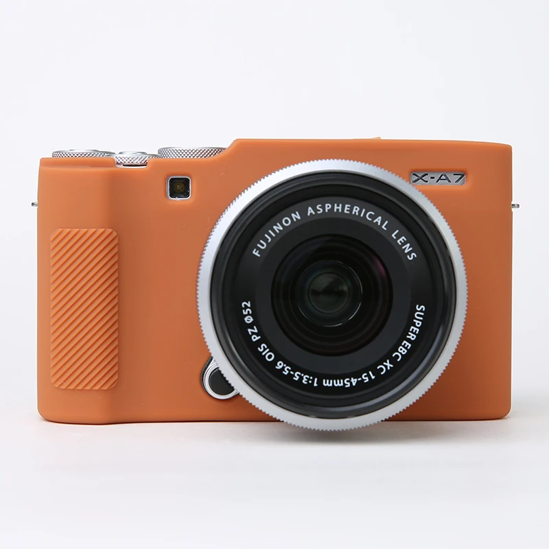 Мягкий силиконовый чехол для камеры резиновый чехол для Fujifilm XA7 Fuji XA-7 Pretective Чехол 9 цветов