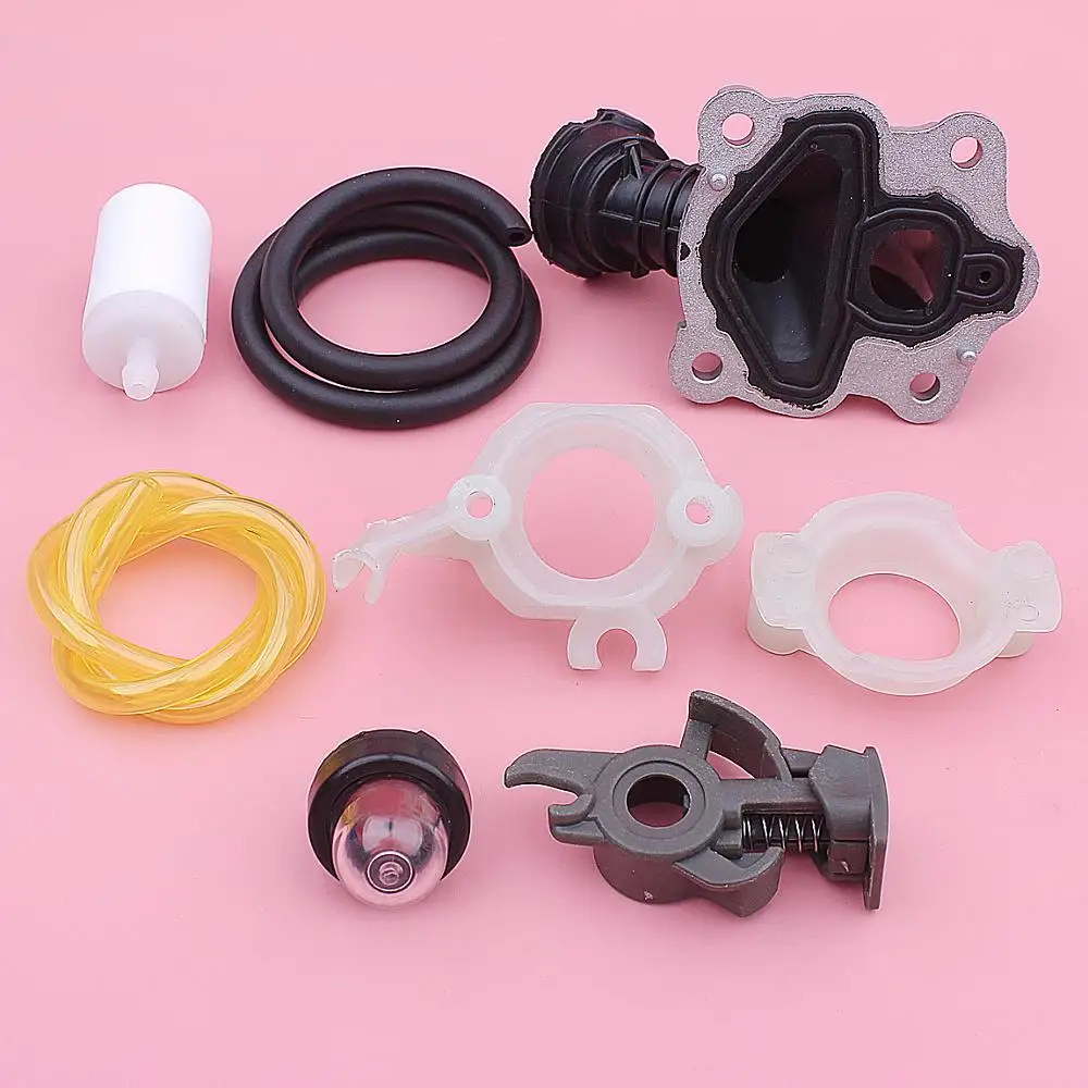 Впускной коллектор труба фланец настенный комплект управления для Husqvarna 445 445E 450