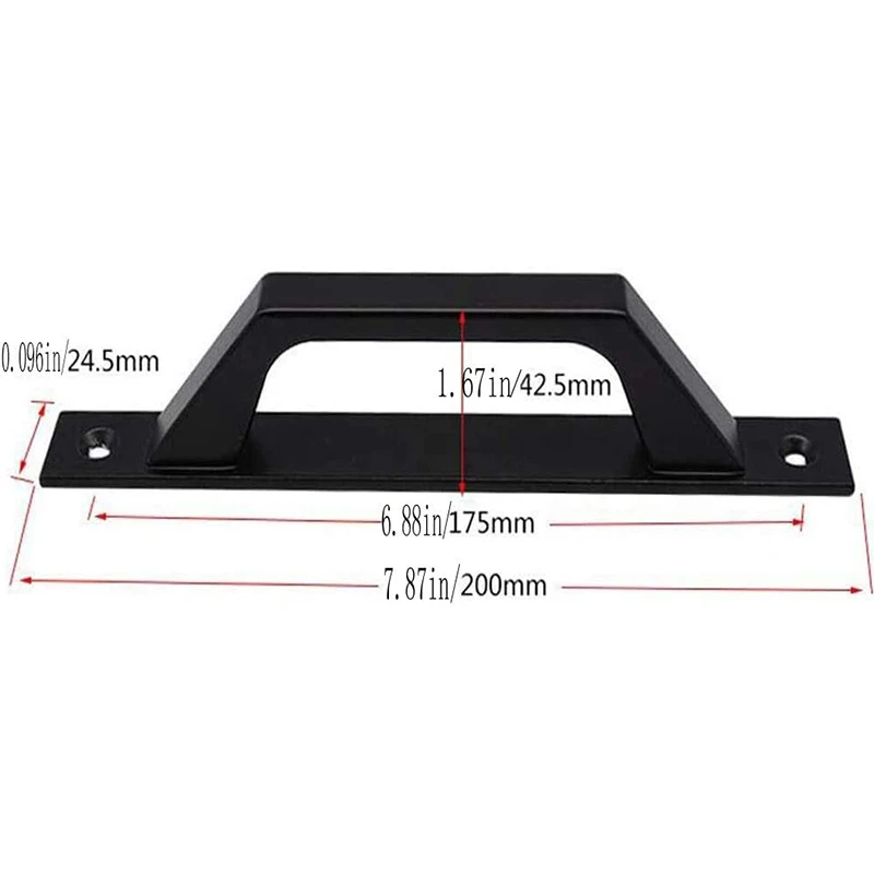 

Black door handle kitchen furniture handle cabinet door handle drawer handle aluminum alloy handle