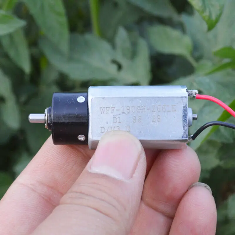 Миниатюрный Электрический планетарный редукторный двигатель 180 1 5 В 3 в 7 2160 об/мин