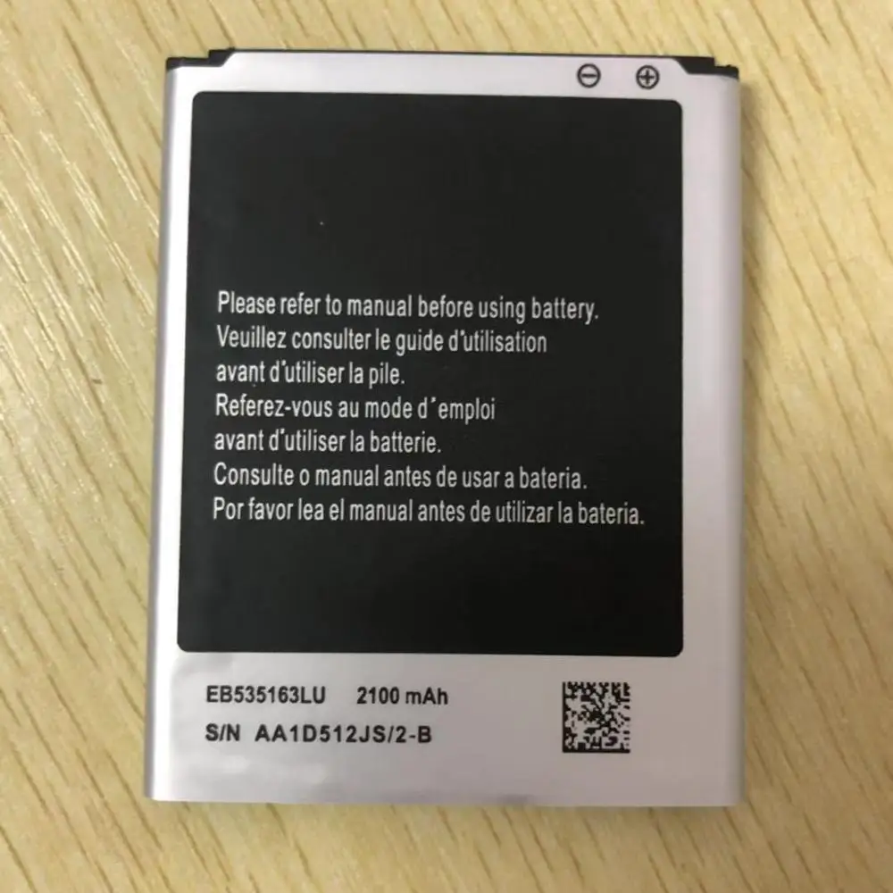 Литий ионный аккумулятор EB535163LU мобильный телефон для Samsung Galaxy Grand Neo/Lite/i9060/9060/ 2100