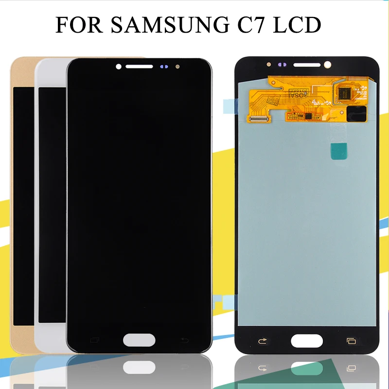 ЖК дисплей Catteny 5 7 дюйма C7 для Samsung Galaxy C7000 с сенсорным экраном и дигитайзером в