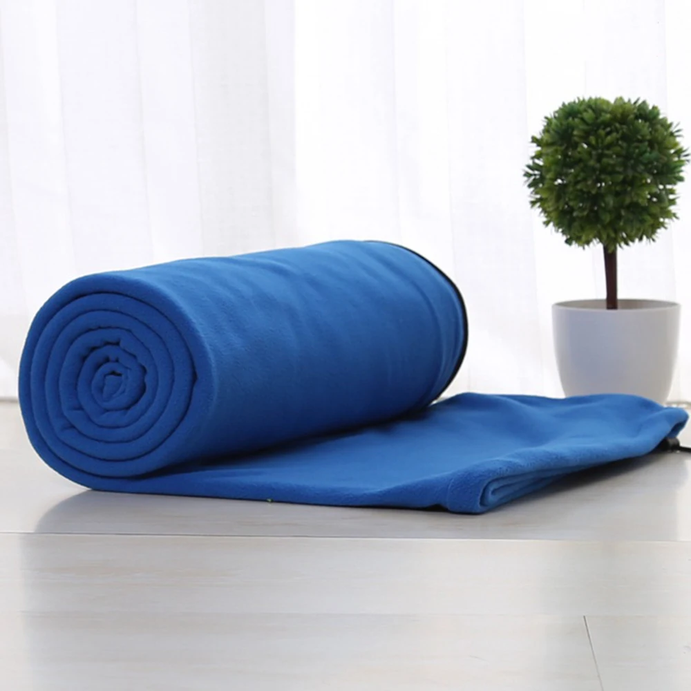 

High Quality Single Sleeping Bag Liner for Outdoor Camping Travel Hiking Portable Polar Fleece Warm Adult Sleep Bag