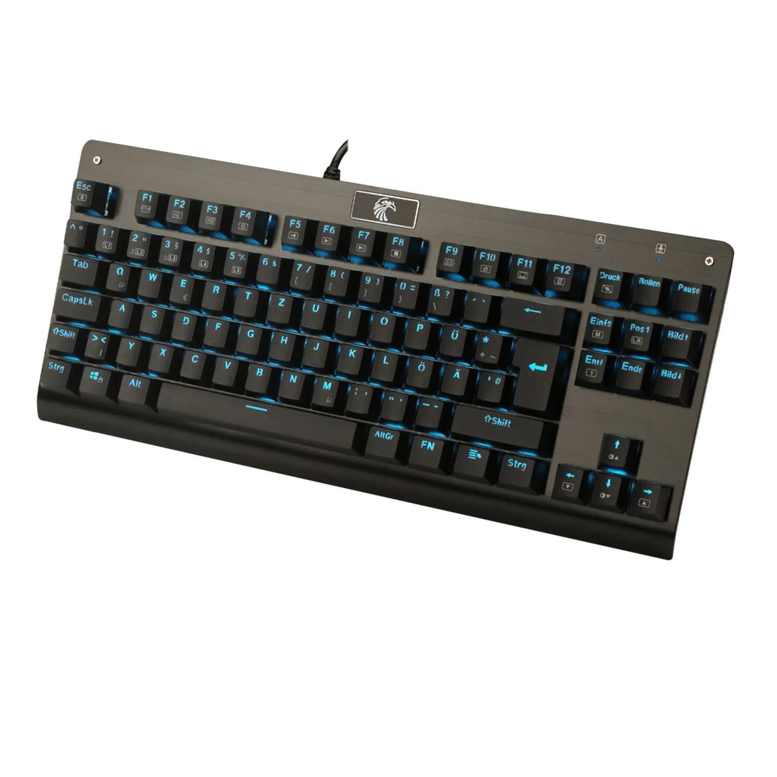 Mechanical Gaming Keyboard Rgb Backlit Tkl 87 Key Tactile Clicky Anti-ghosting Qwerty Gamer Z77 #3 | Компьютеры и офис