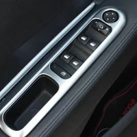 sbtmy 4pcsset abs decorative box car window lift switch fit for 2017 peugeot 3008 5008 accessories