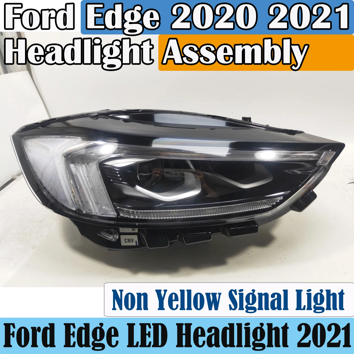 

For Ford Edge 2020 2021 LED Headlight Assembly OEM Headlamp LH&RH