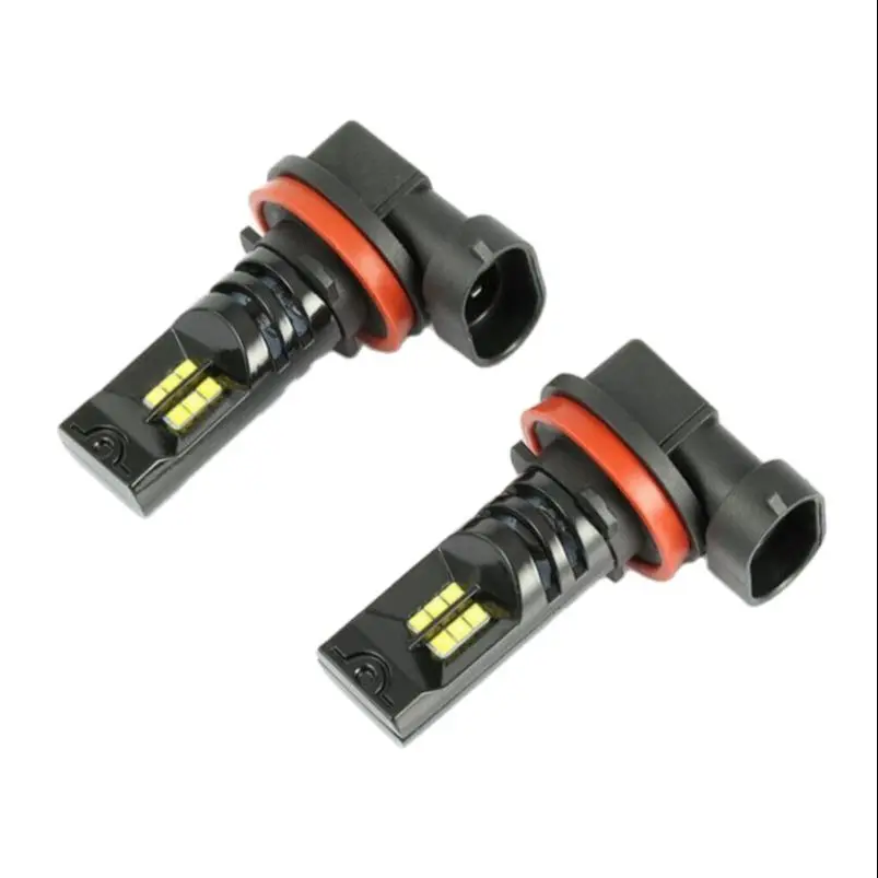2 шт. H8 H11 Led HB4 9006 HB3 9005 Противотуманные фары лампа 2525SMD 1400LM 6000K белый автомобиль