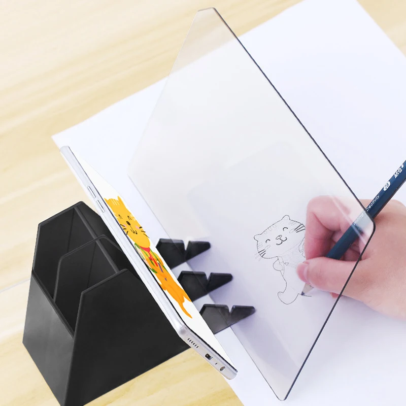 

Optical Image Drawing Board Portable Optical Tracing Board Copy Pad Panel Crafts Anime Painting Art EM88