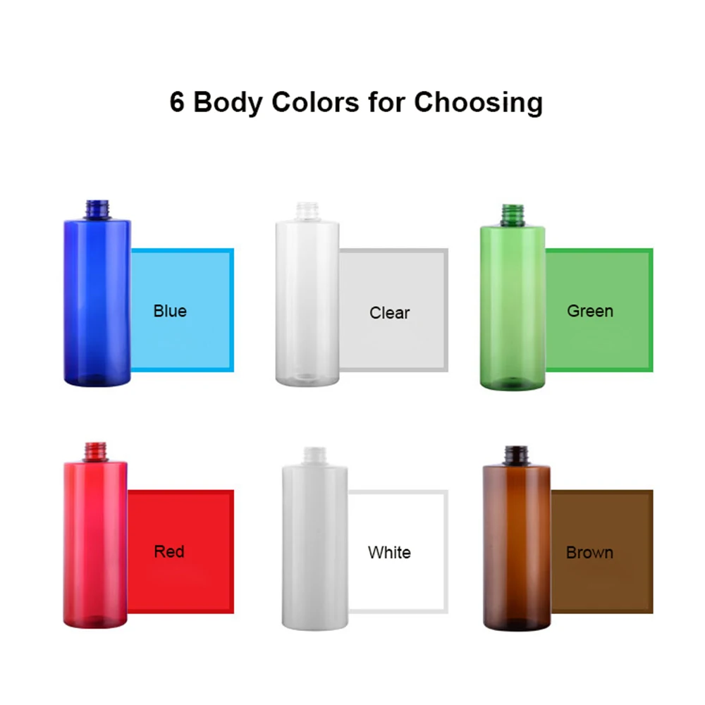 10 шт. Пластик флакон для лосьона дозатор Пустой насос упаковка Фольга ПЭТ бутылок