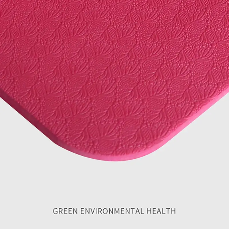 5 мм натуральный замшевый коврик для занятий йогой с защитой от скольжения