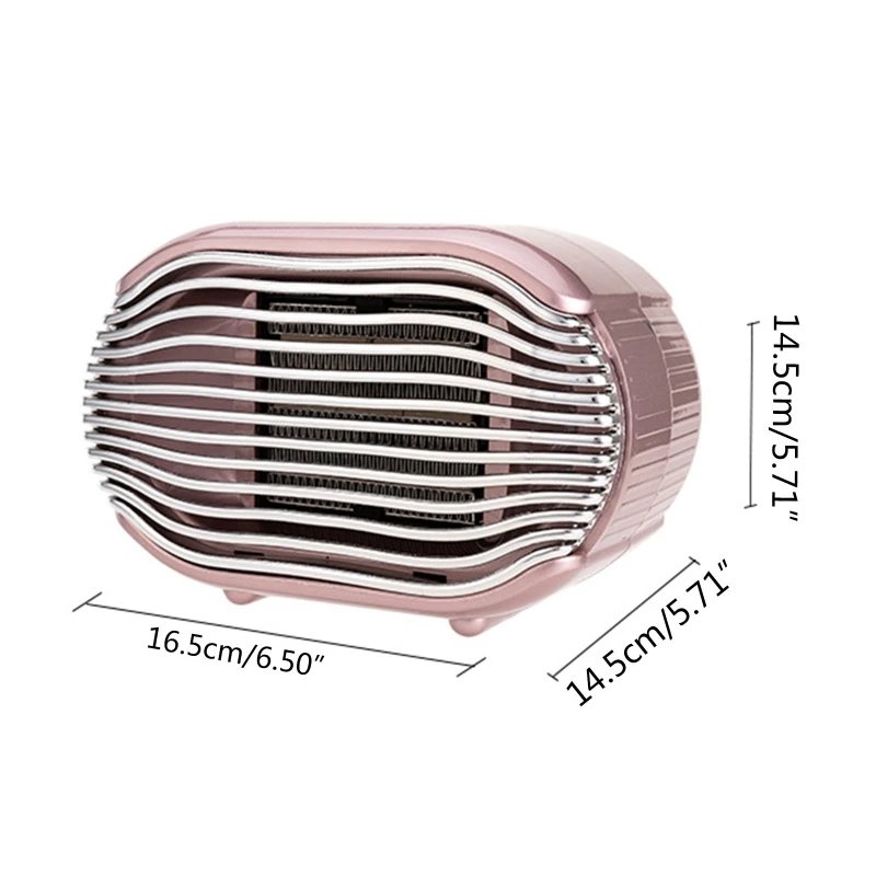 

Electric Heater Fan Desktop Heating Fast Power Saving Warmer For Winter Office Mini Portable Heaters