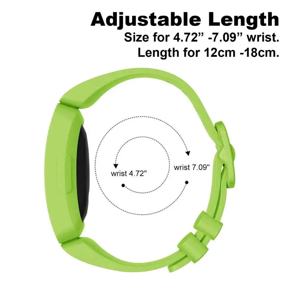 Совместим с Fitbit Ace 2 ремешка для детей мягкий силиконовый браслет аксессуары