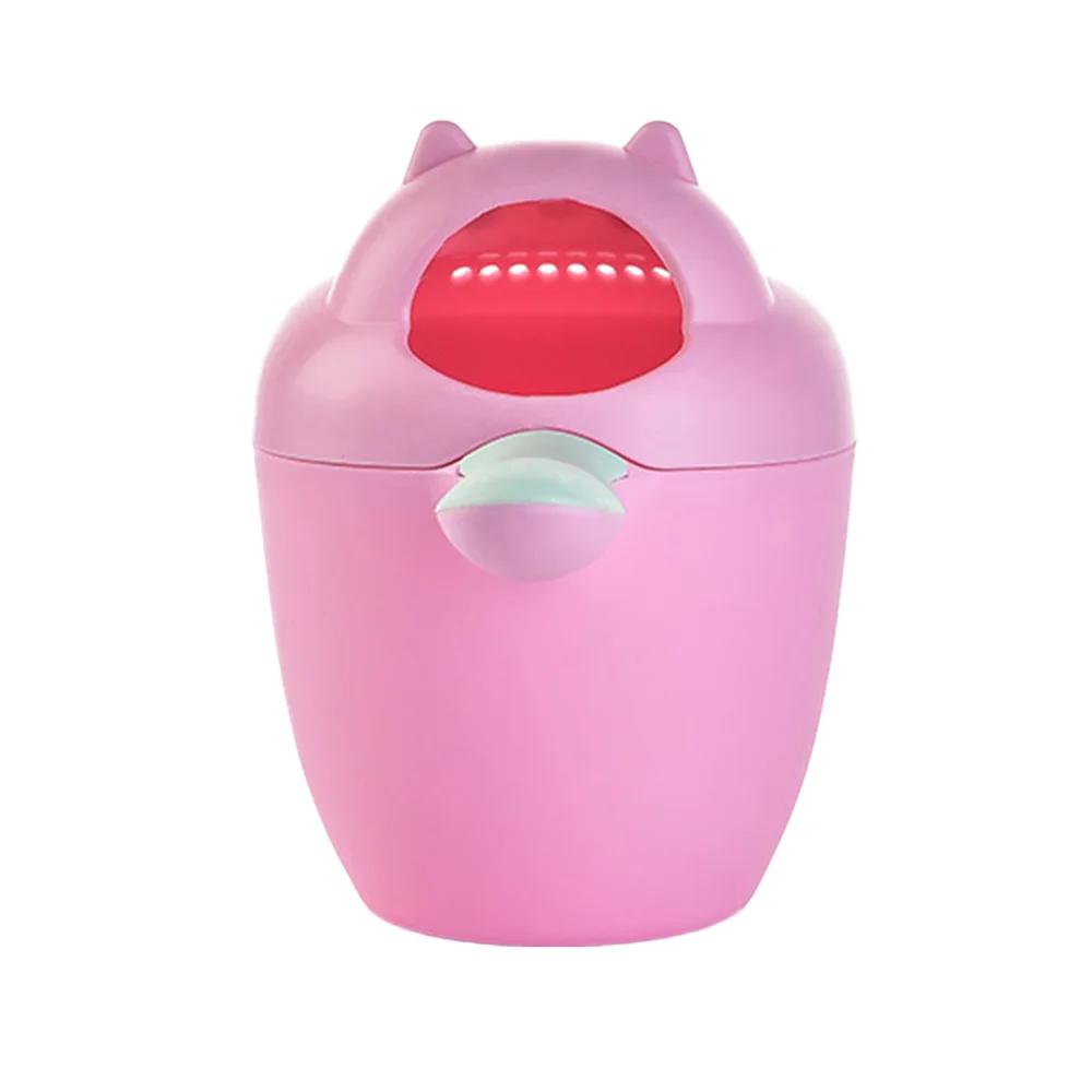 

Newborn Infant Baby Bath Shampoo Cup Cartoon Durable Baby Bathing Cup Bathing Shower Spoons Kids Bath Tool