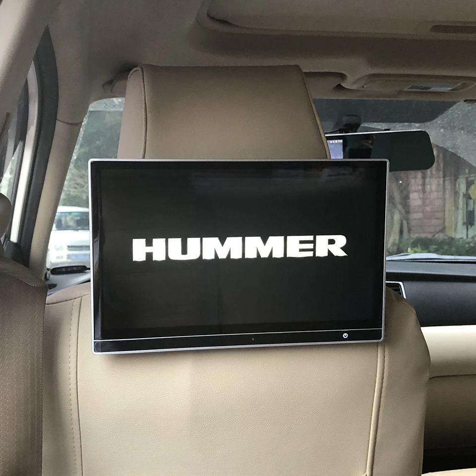 

2021 UI Style Latest Product Car Android Headrest Monitor With 8 Core 2G RAM +16G ROM For HUMMER Rear Seat Entertainment System