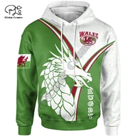 tessffel country emblem flag wales cymru dragon tattoo art newfashion tracksuit 3dprint menwomen harajuku streetwear hoodies 26
