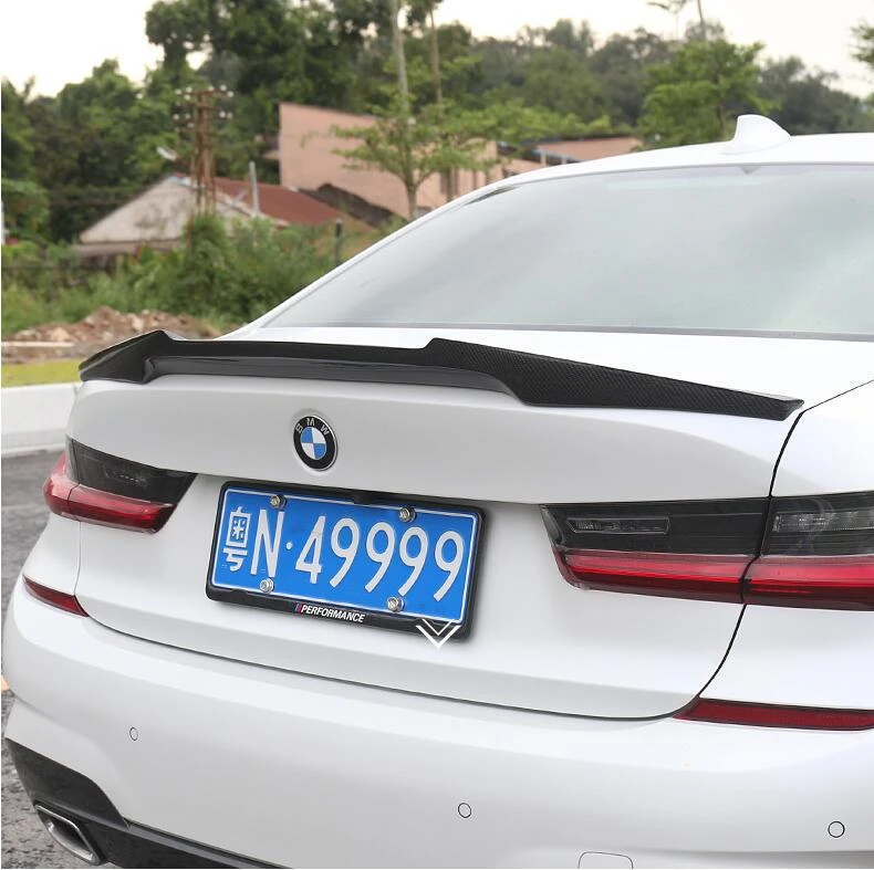 Спойлер из углеродного волокна для BMW 3 серии G20 G28 318 320 325 328 330 335 2019 2020 2021 2022 Высокое