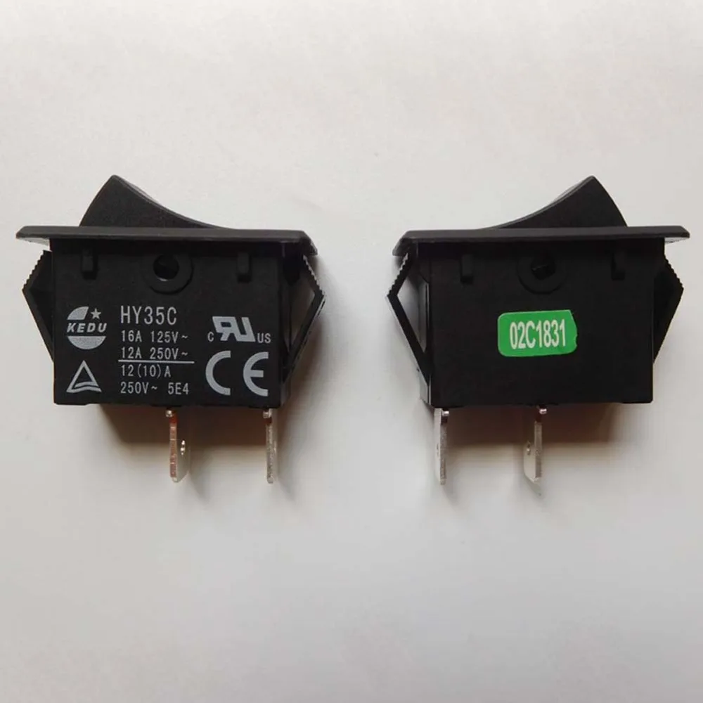 2 шт. KEDU HY35C HY35D 125/250V 16/12A рокер кнопочный переключатель дуги кнопочные переключатели для Домашние электроприборы