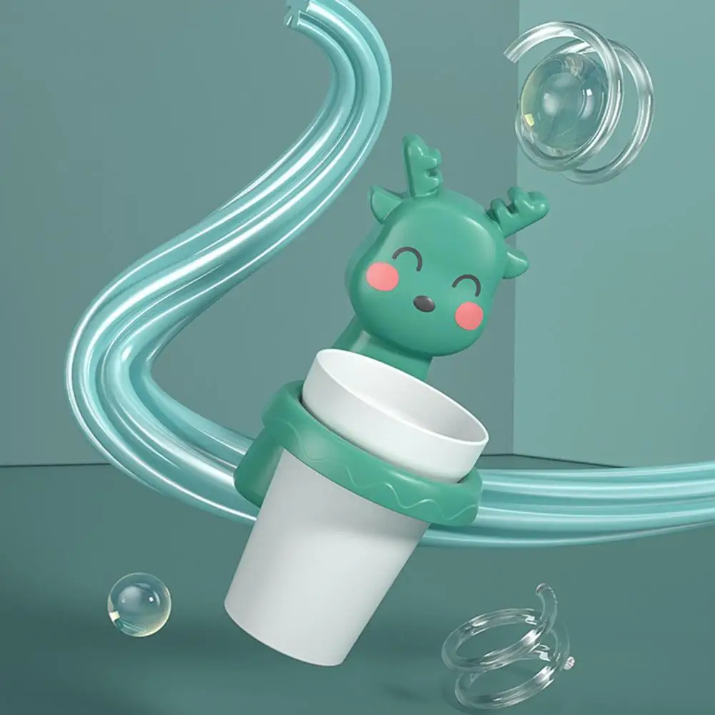 Vaso para cepillo de dientes con forma de dibujos animados, soporte para cepillo de dientes de pl&aacute;stico sin perforaciones, regalo para ni&ntilde;os-3