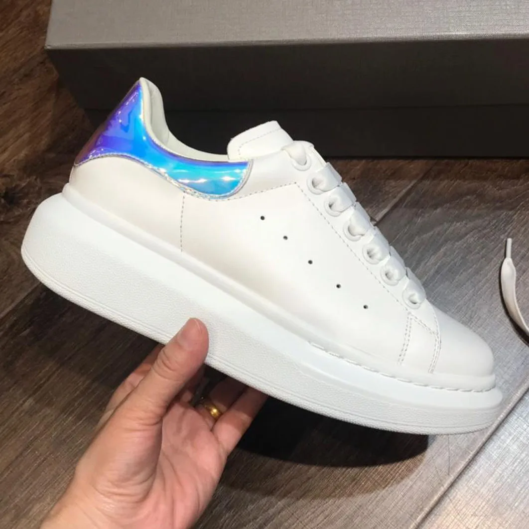 Туфли женские из натуральной кожи яркие Яркие ботинки с хвостом на платформе