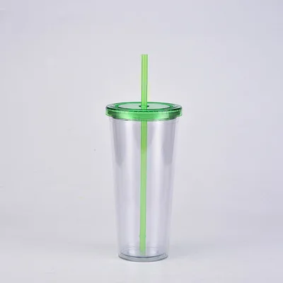 Многоразовая акриловая чашка с двойными стенками 22 унции 700 мл 710 24 звездой | Дом и