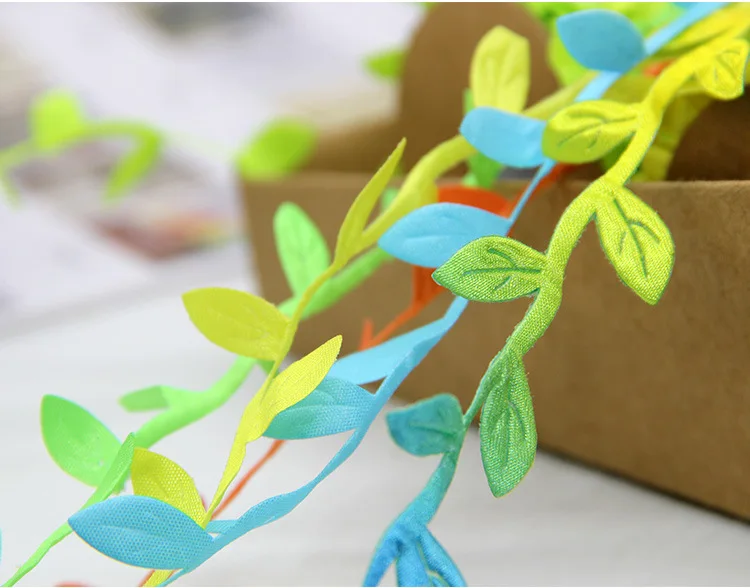 1 5 см Золотой Серебряный лоза листья цветок кружевная ткань отделка для DIY Carft