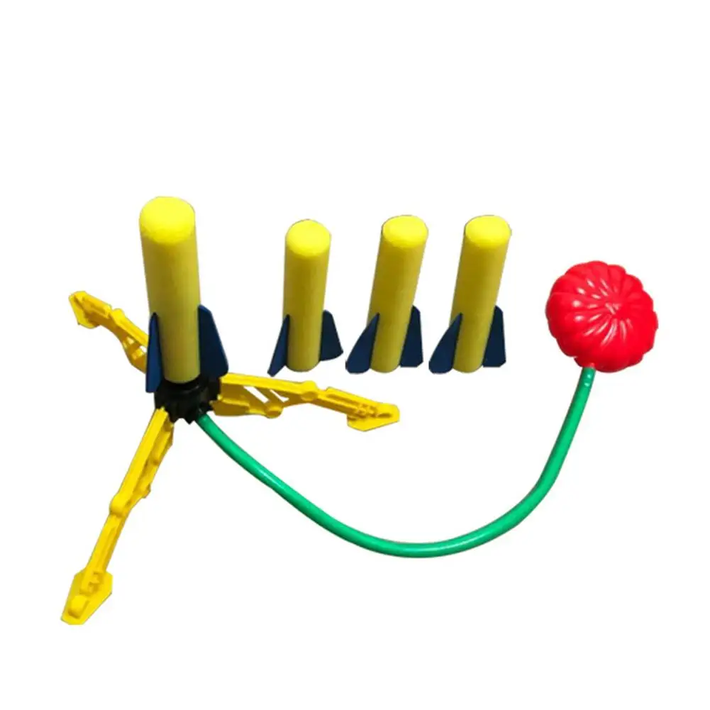 

Rocket Launcher Toy Jump Rocket Outdoor Interactive GameToy Children's Feet On Plastic Rocket Launchers
