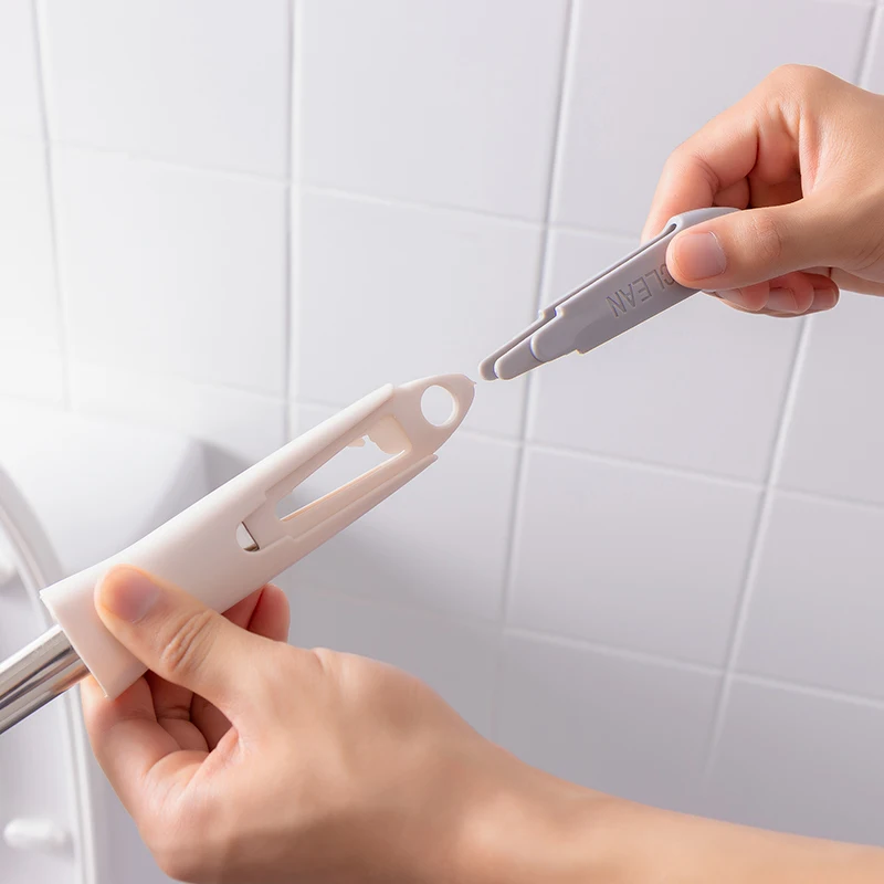 ORZ силиконовый держатель для туалетной щетки набор пластиковая длинная ручка