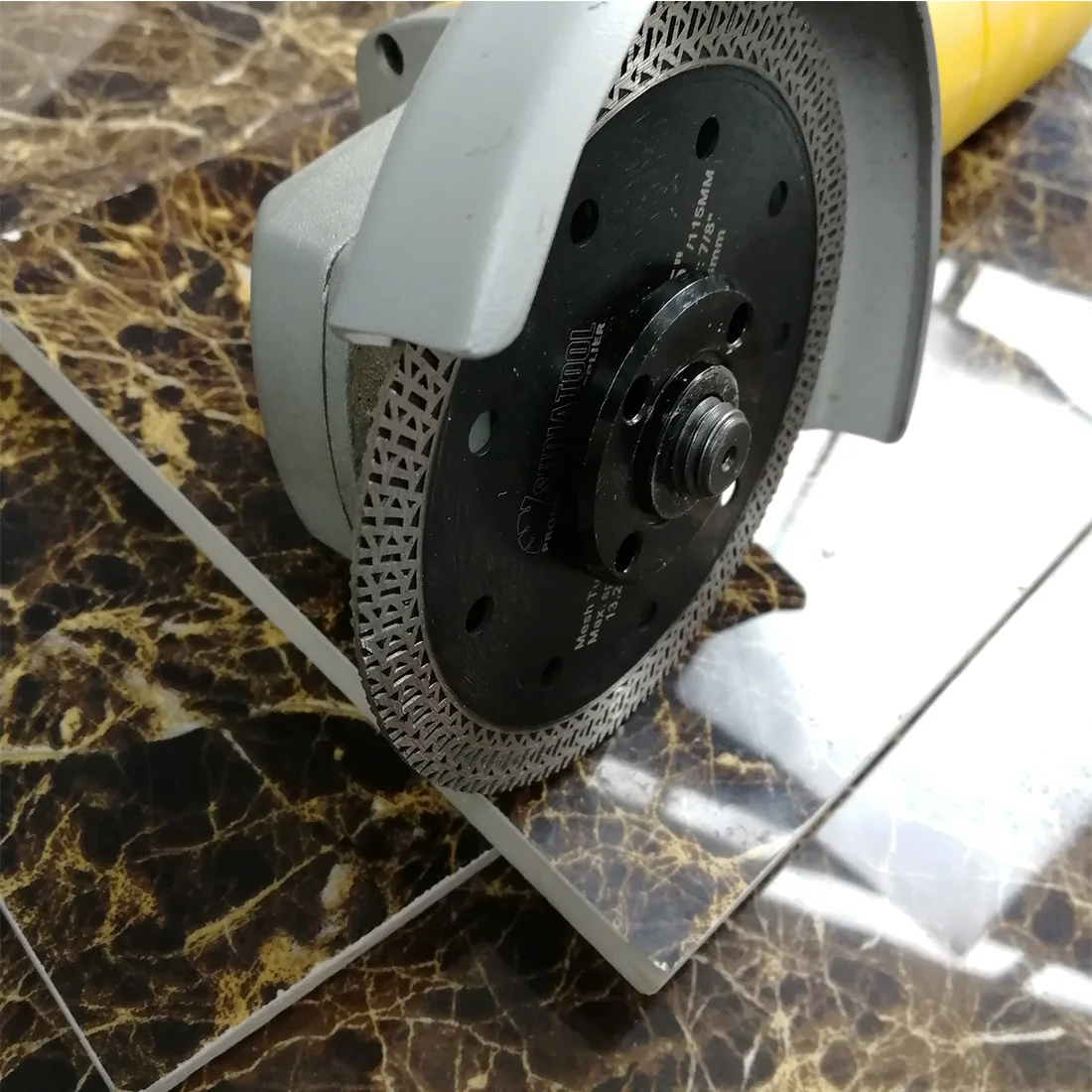 Режущий диск SHDIATOOL Алмазное лезвие для резки фарфоровой плитки 4 5/115 мм 5 шт. |