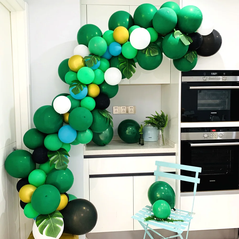 Тропический гавайский шар в форме арки 128 шт аксессуары для темативечерние