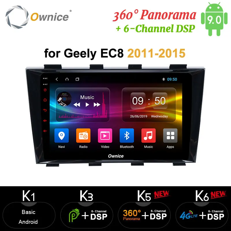 Ownice carplay Android 9 0 Octa Core автомобильный планшетный ПК DVD плеер GPS Navi карта радио 4G aux