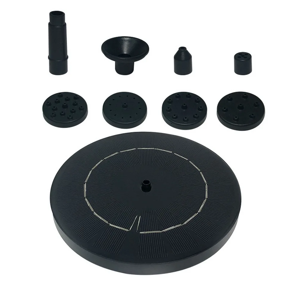 Наземный светодиодный фонтанный насос на солнечной батарее 2 4 Вт аемая