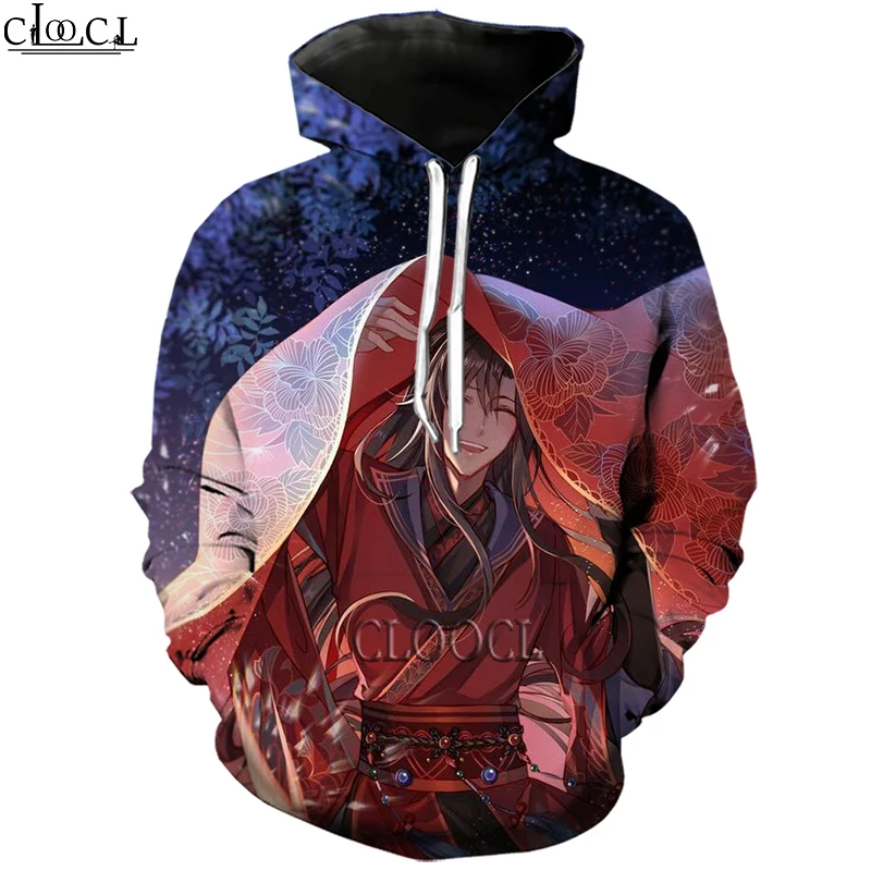

HX Anime Mo Dao Zu Shi 3D Print Hoodies Oversized Men Women Tracksuit Pullover Fashion Casual Autumn Tops Drop Shipping