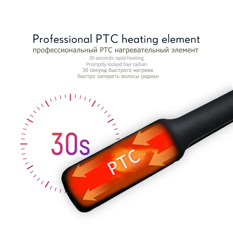 

Kemei Electric Hair Curler Professional Straightener Iron Household Curling Irons Thermostatic Heating Splint Styling Tools 42D