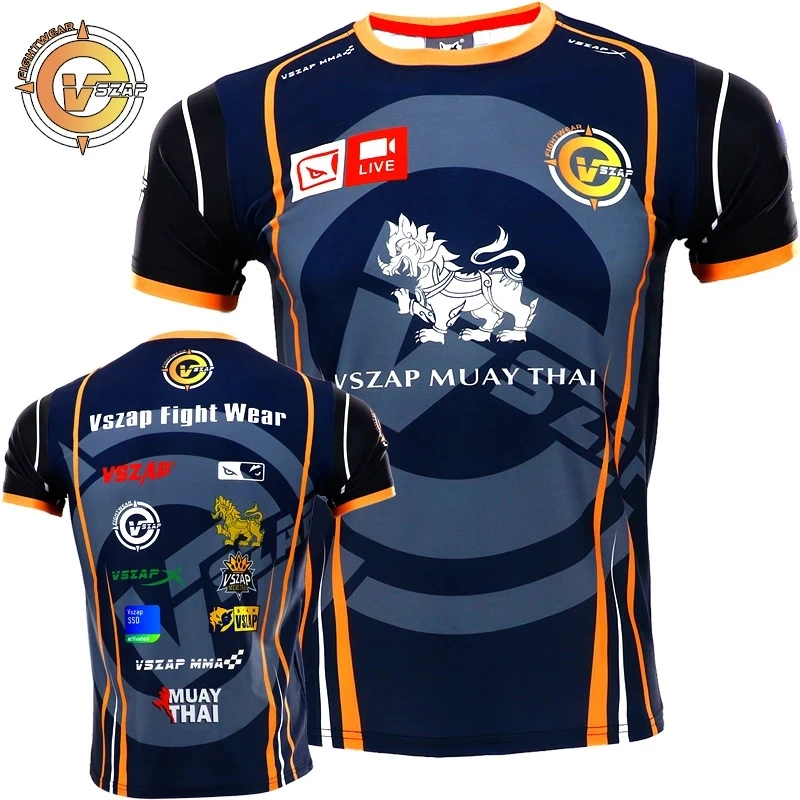 

Мужская футболка для бега VSZAP Mma Rashguard, Мужская футболка для фитнеса, Mma, бега, тренажерного зала, Мужская футболка для кроссфита, бодибилдинга...