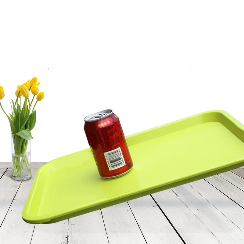 

Hotel Storage Tray Rectangular Multifunctional Hotel Fast Food Restaurant Plate Household Plastic Kitchen Portable Storage Tray