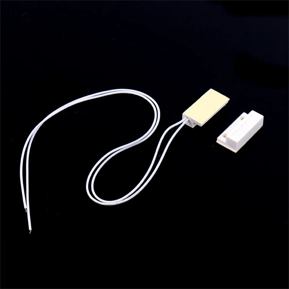 1 пара магнитный проводной датчик открытия окон и дверей | Безопасность защита