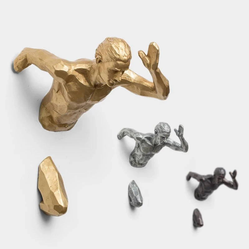 Спортивная фигурка скульптура Бегущий человек гонки против времени Fgurine настенное украшение домашний декор настенное украшение