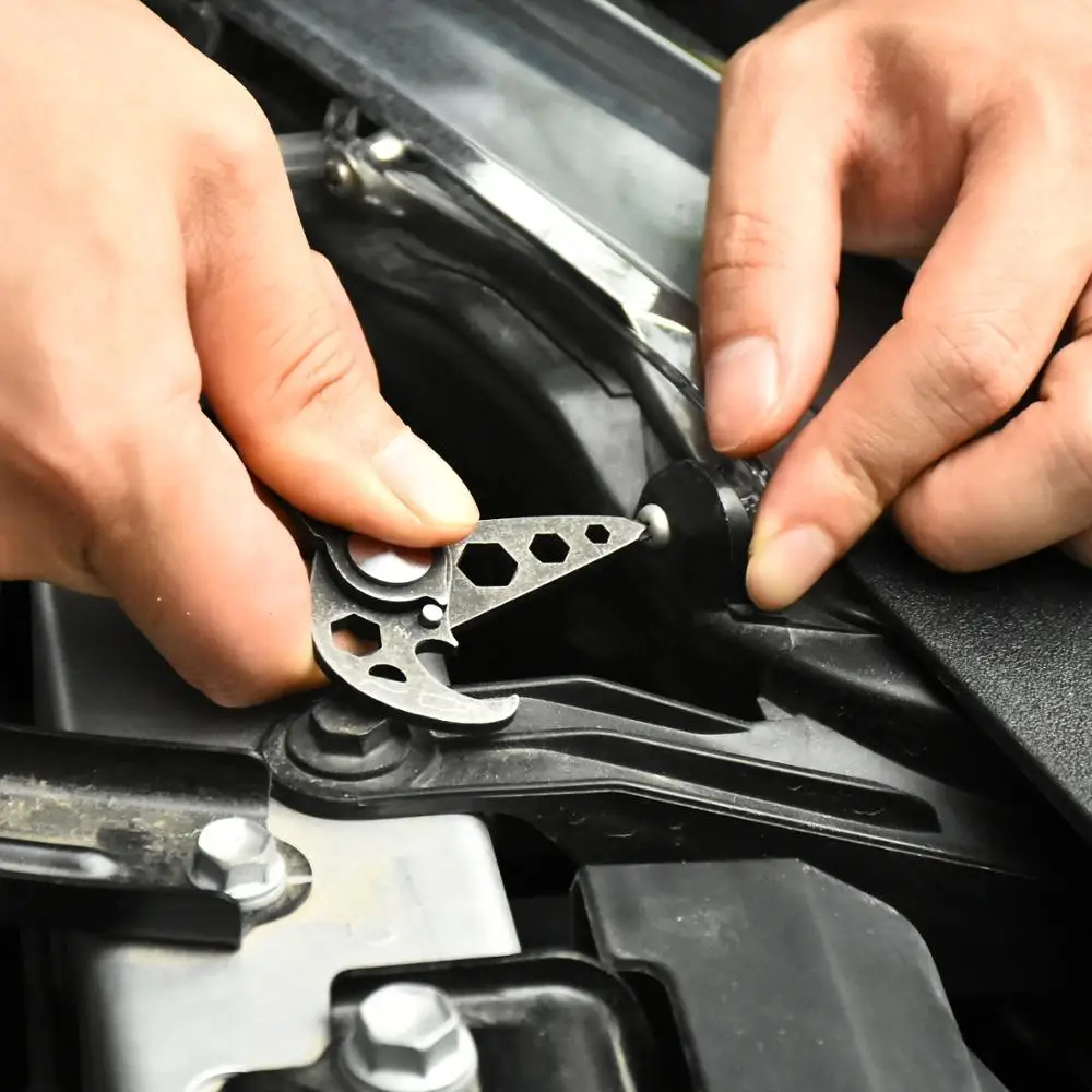 Портативный карманный мини-инструмент EDC набор инструментов для выживания на